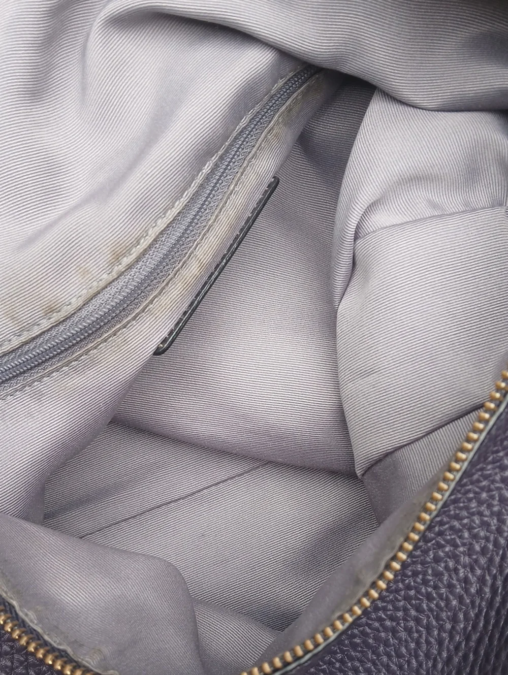 Coach pebbled leather